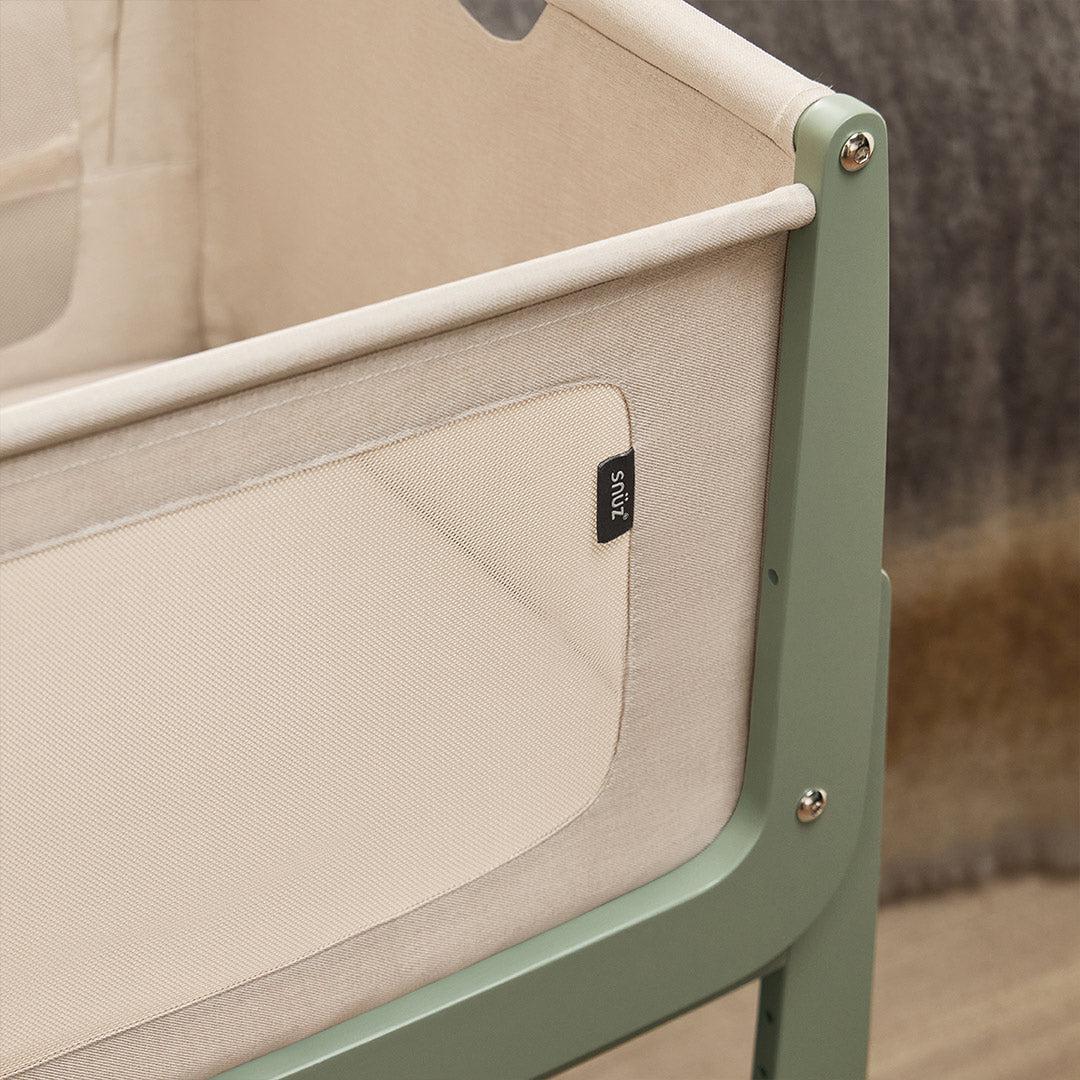 SnuzPod5 Bedside Crib - Sage