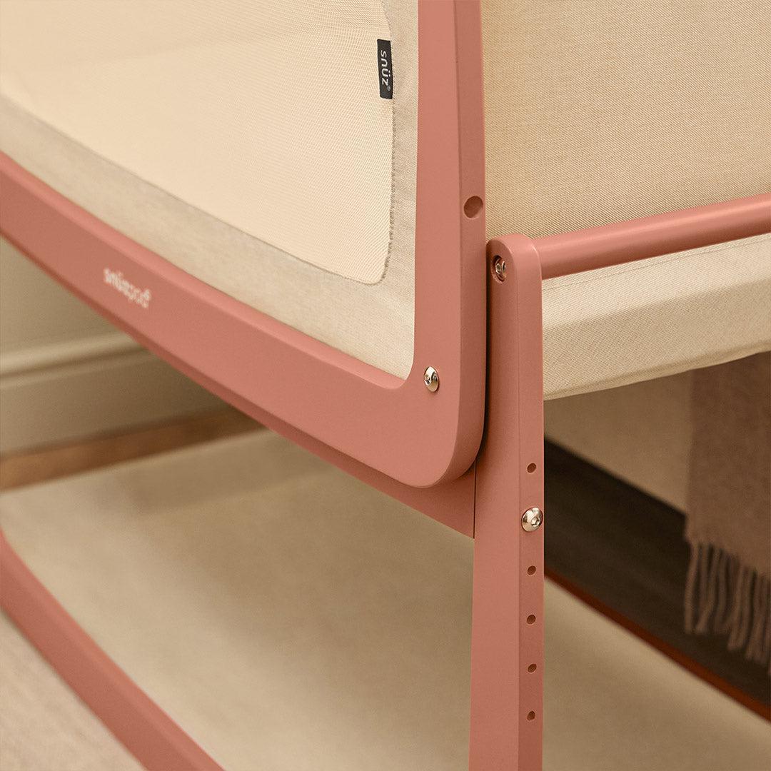 SnuzPod5 Bedside Crib - Terracotta